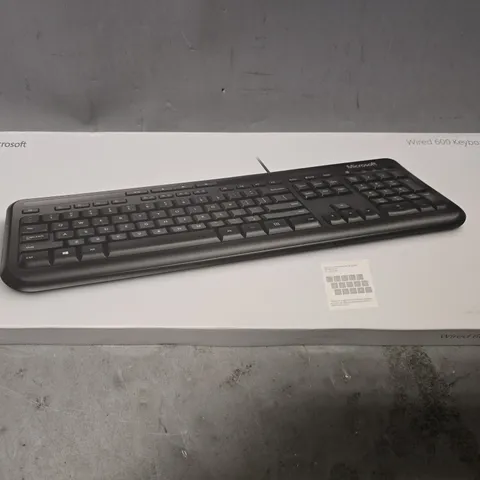 SEALED MICROSOFT WIRED 600 KEYBOARD