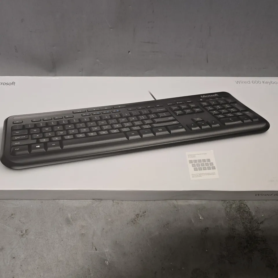 SEALED MICROSOFT WIRED 600 KEYBOARD