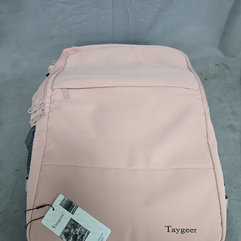 TAYGEER PALE PINK BACKPACK