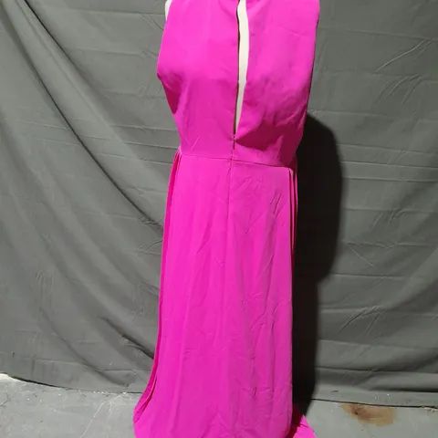 KAREN MILLEN SOFT TAILORED PLEATED PANEL MIDAXI DRESS SIZE 16