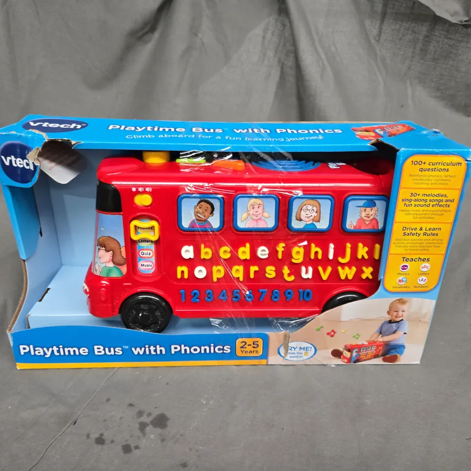 VTECH PLAYTIME BUS WITH PHONICS 