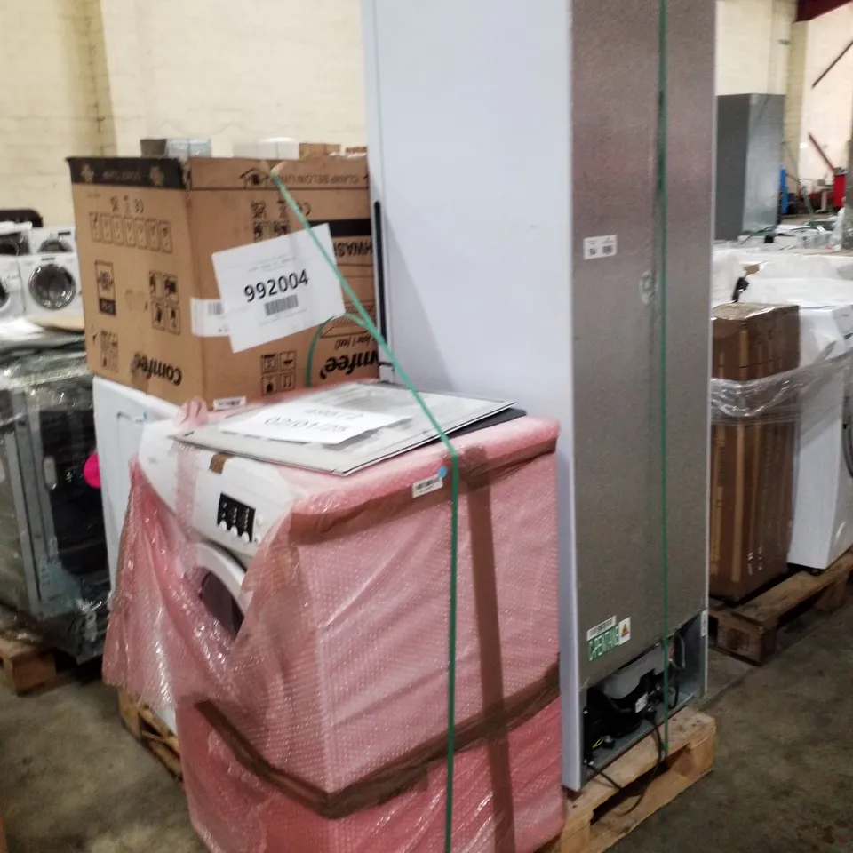 PALLET OF APPROXIMATELY 4 UNPROCESSED RAW RETURN WHITE GOODS TO INCLUDE;