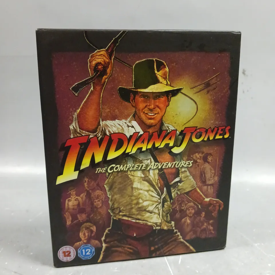 INDIANA JONES THE COMPLETE ADVENTURES BLU-RAY SET 