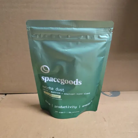 SPACEGOODS MATCHA DUST VANILLA FLAVOUR (240G)