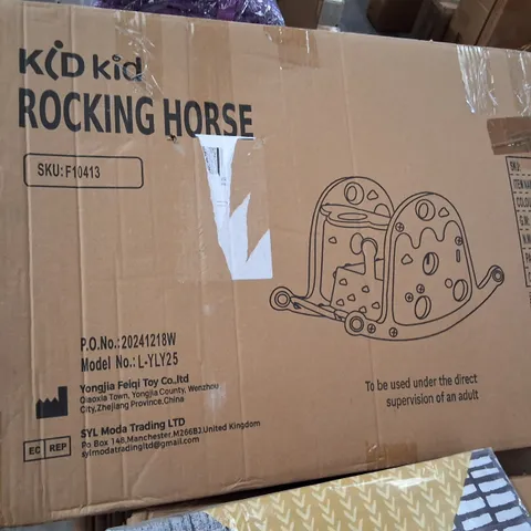 BOXED KID KID ROCKING HORSE