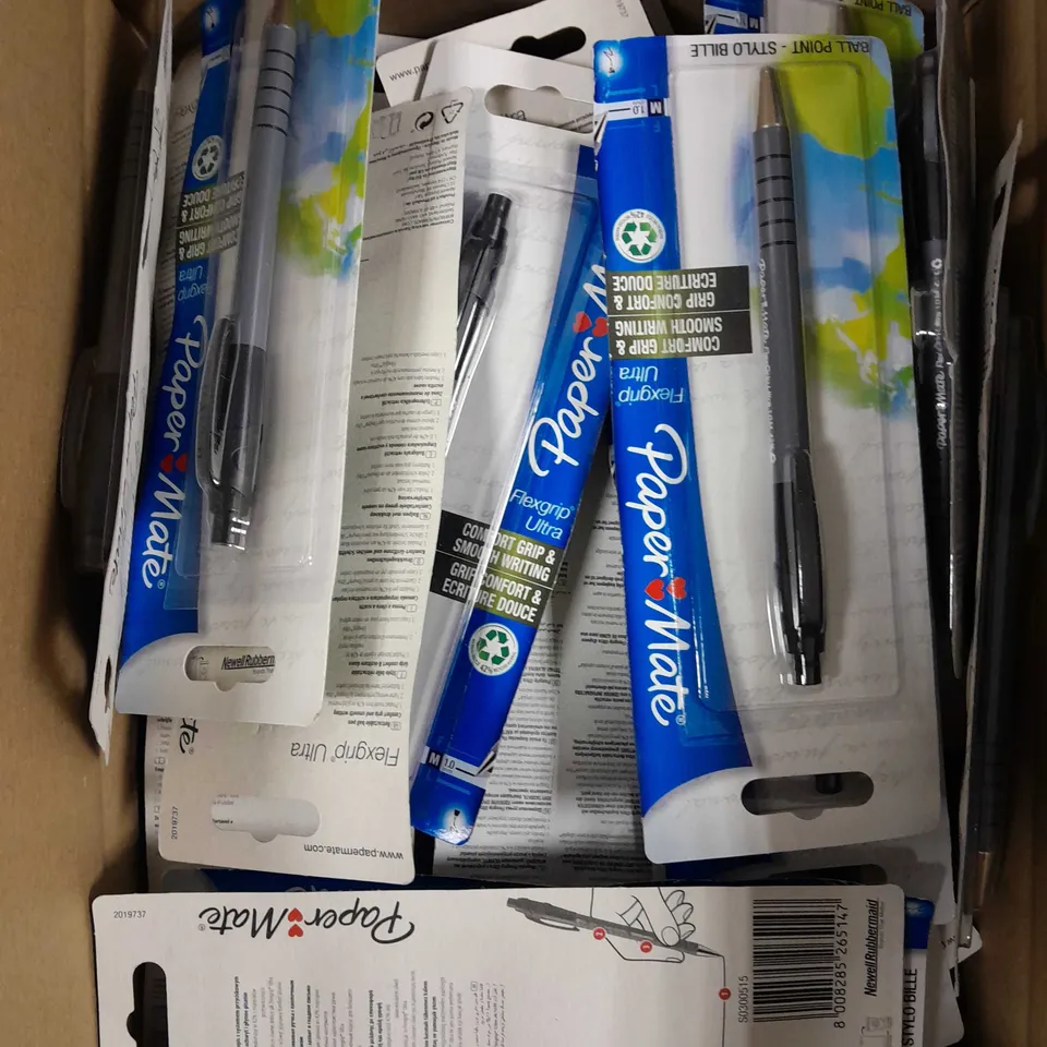 APPROXIMATELY 30 PAPER MATE FLEXGRIP ULTRA BALL POINT PENS 