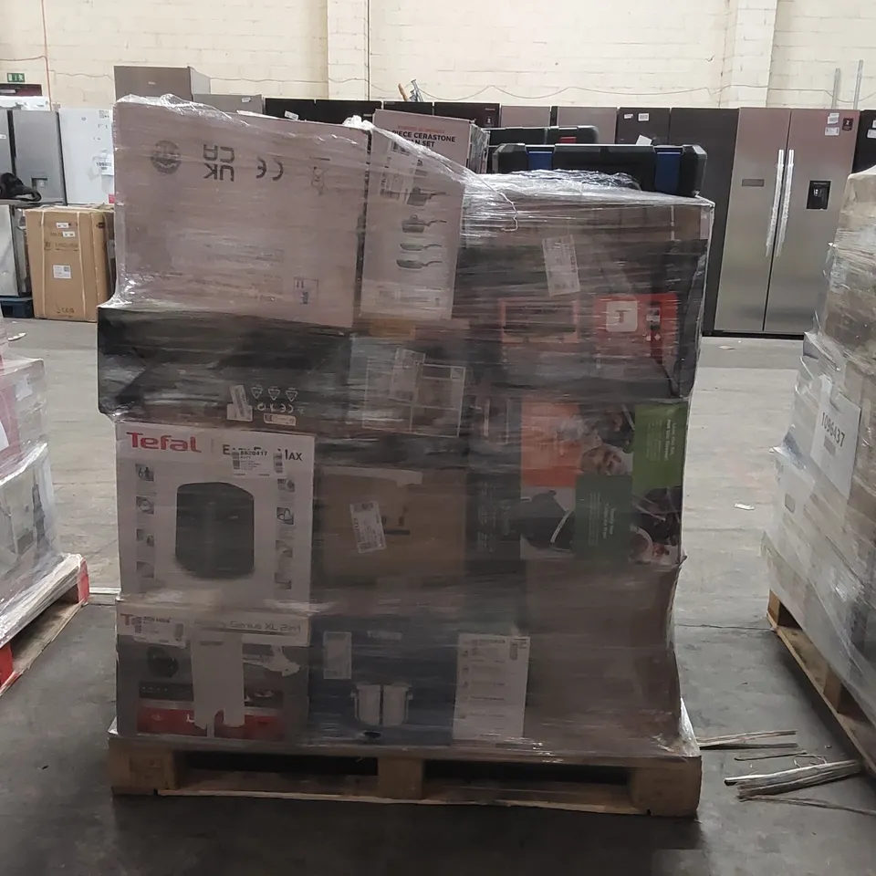 PALLET OF APPROXIMATELY 28 UNPROCESSED RAW RETURN HOUSEHOLD AND ELECTRICAL GOODS TO INCLUDE;