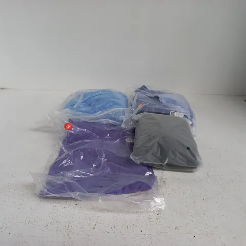 BOX OF APPROXIMATELY 25 ASSORTED CLOTHING ITEMS OF VARIOUS SIZES AND STYLES
