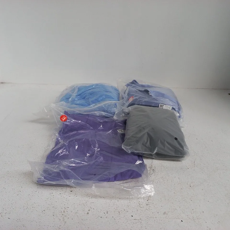BOX OF APPROXIMATELY 25 ASSORTED CLOTHING ITEMS OF VARIOUS SIZES AND STYLES