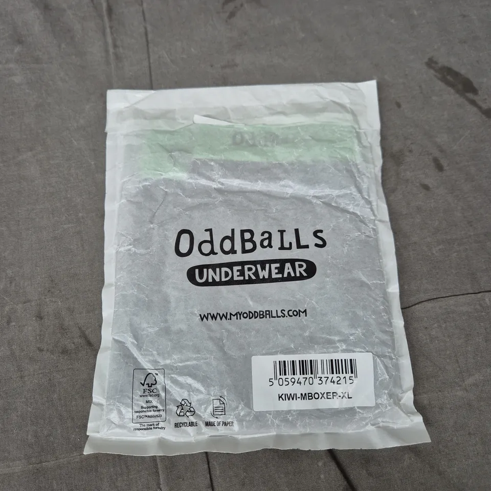 ODDBALLS KIWI BOXER UNDERWEAR – UK XL