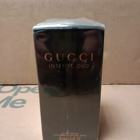BOXED AND SEALED GUCCI INTENSE OUD EAU DE PARFUM 90ML