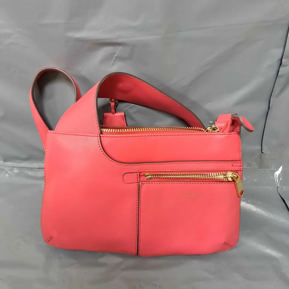 RADLEY LONDON CROSS BODY BAG IN RED 