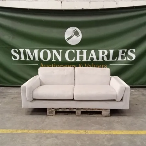 LUCIA 3 SEATER SOFA, CHAMPAGNE HOUSE VELVET