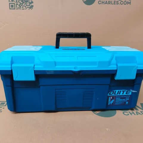 QUITE BLUE TOOL BOX