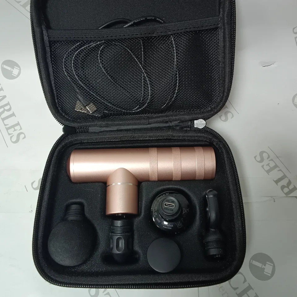 UNBOXED HOMEDICS MYTI PORTABLE MINI MASSAGE GUN - DUSK