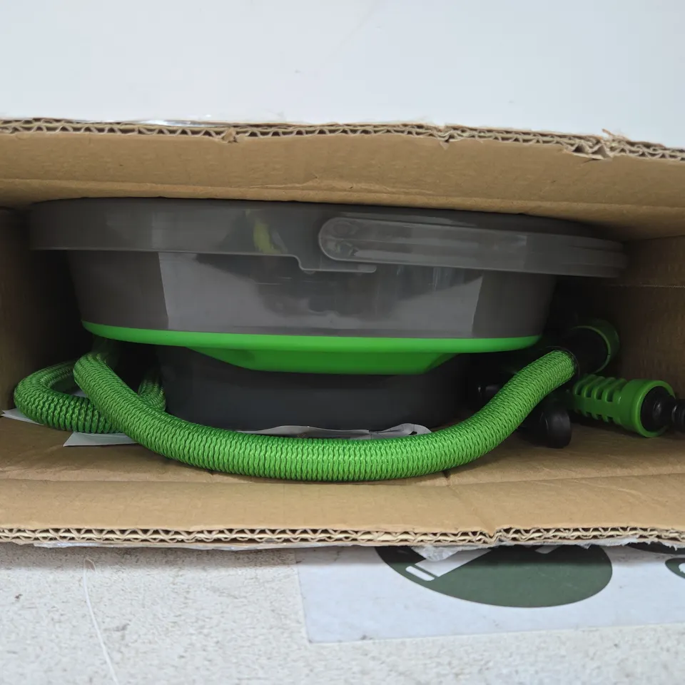 SFIXX RECHARGEABLE CORDLESS PRESSURISED BUCKET WITH HOSE