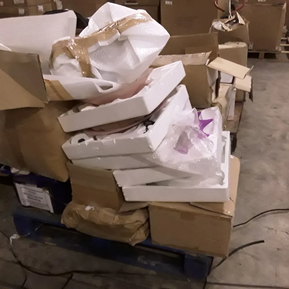PALLET OF BRAND NEW HOMEWARE STOCK INCLUDING DRAWER HANDLE & LIGHT BULBS