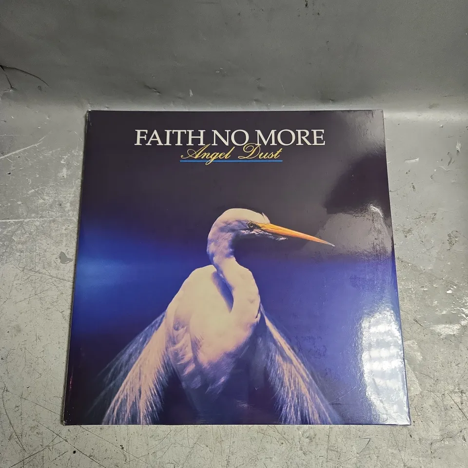 SEALED FAITH NO MORE ANGEL DUST VINYL 