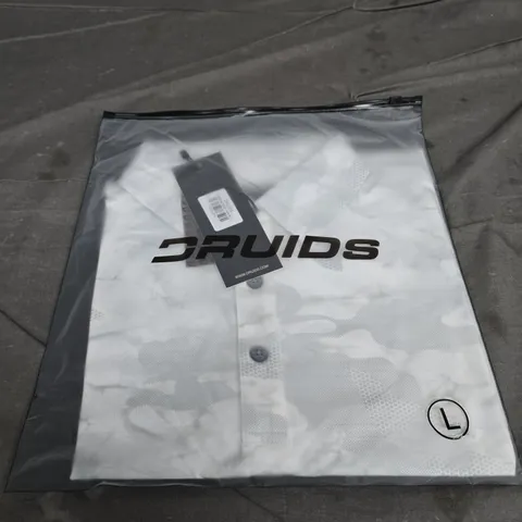 BAGGED DRUIDS HORIZON POLO - SIZE LARGE