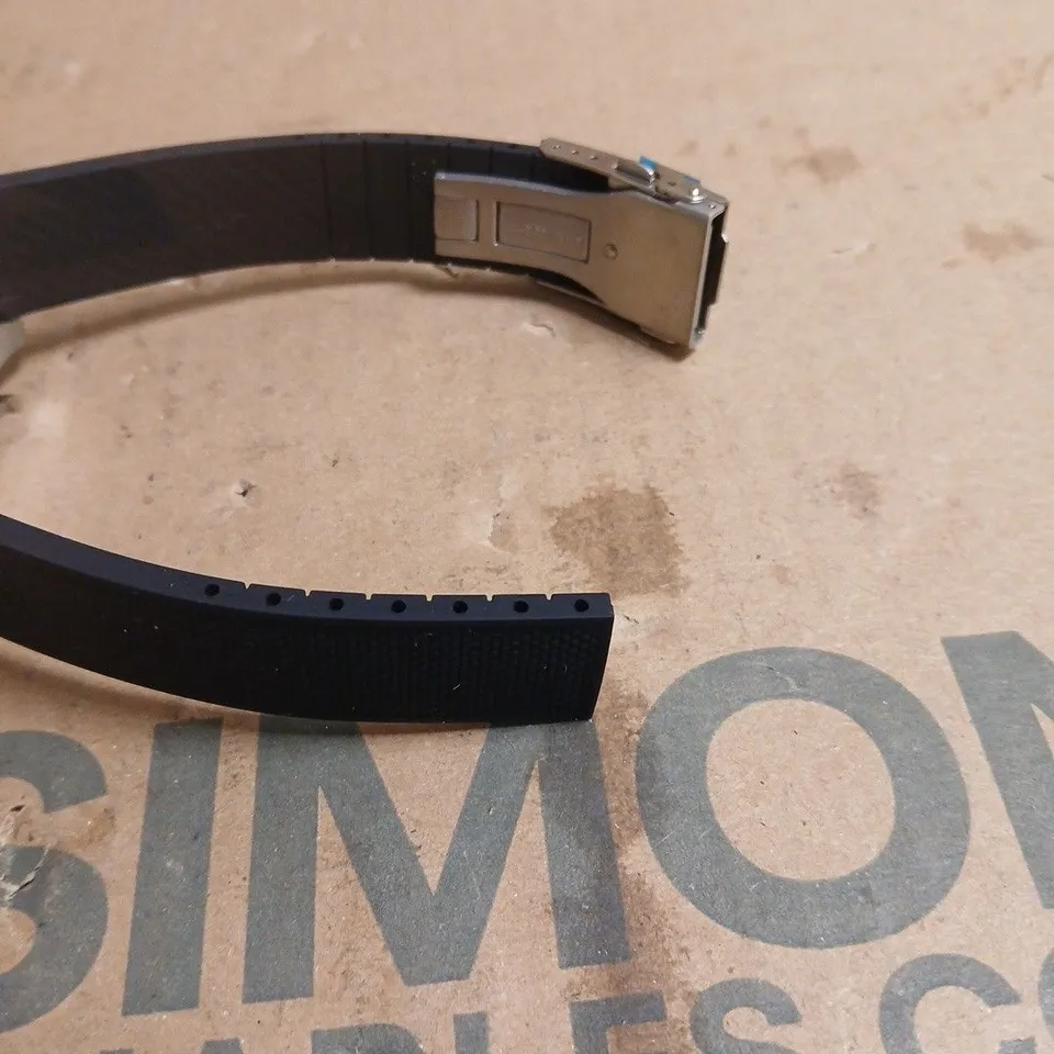 LONGINES WRISTWATCH WITH RUBBER STRAP IN CASE. BOXED