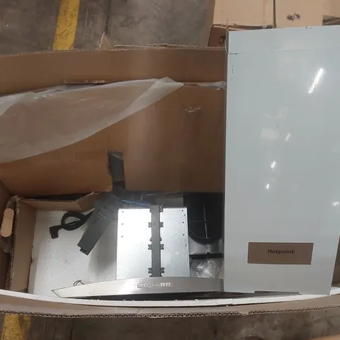 BOXED HOTPOINT PHGC9.5FABX COOKER HOOD