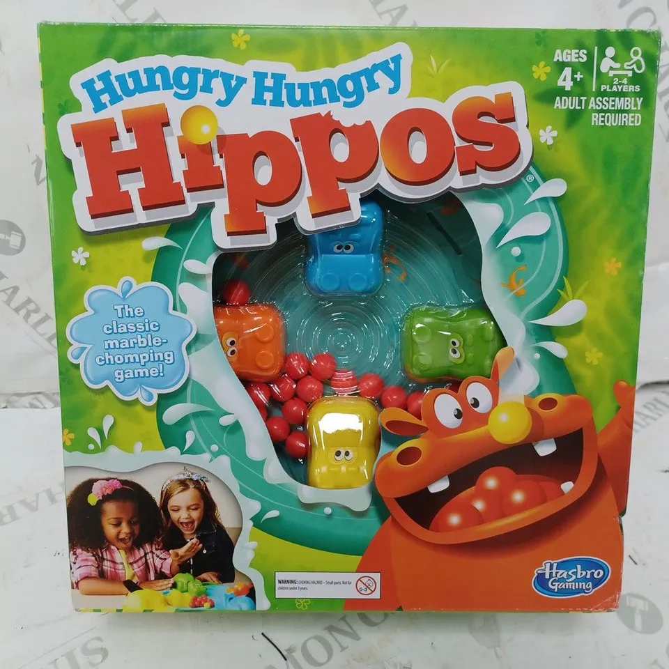 BOXED HASBRO ELEFUN & FRIENDS HUNGRY HIPPOS GAME RRP £24.99