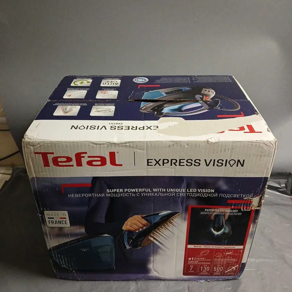 BOXED TEFAL EXPRESS VISION IRON