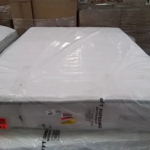 QUALITY BAGGED BEALETON 27CM MEMORY FOAM POCKET SPRUNG DOUBLE MATTRESS