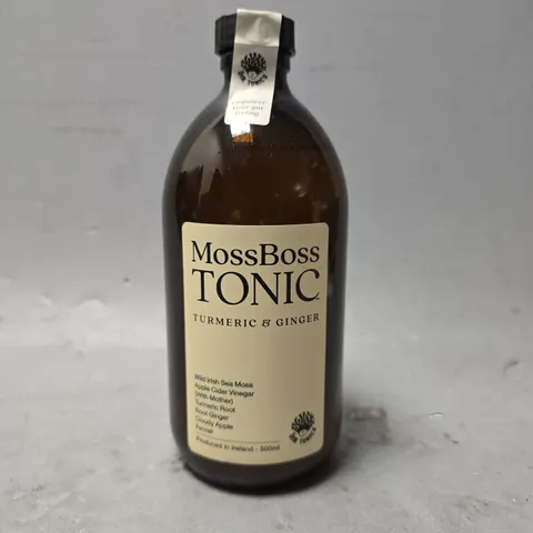 MOSSBOSS TONIC TURMERIC & GINGER 500ML