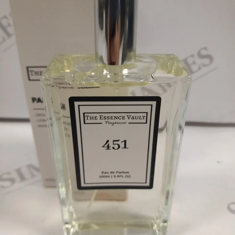 BOXED THE ESSENCE VAULT FRAGRANCES PARFUM NO 451 100ML