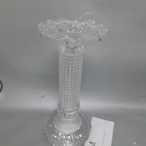 BOXED JULIAN MACDONALD PRE LIT GLASS LIGHT