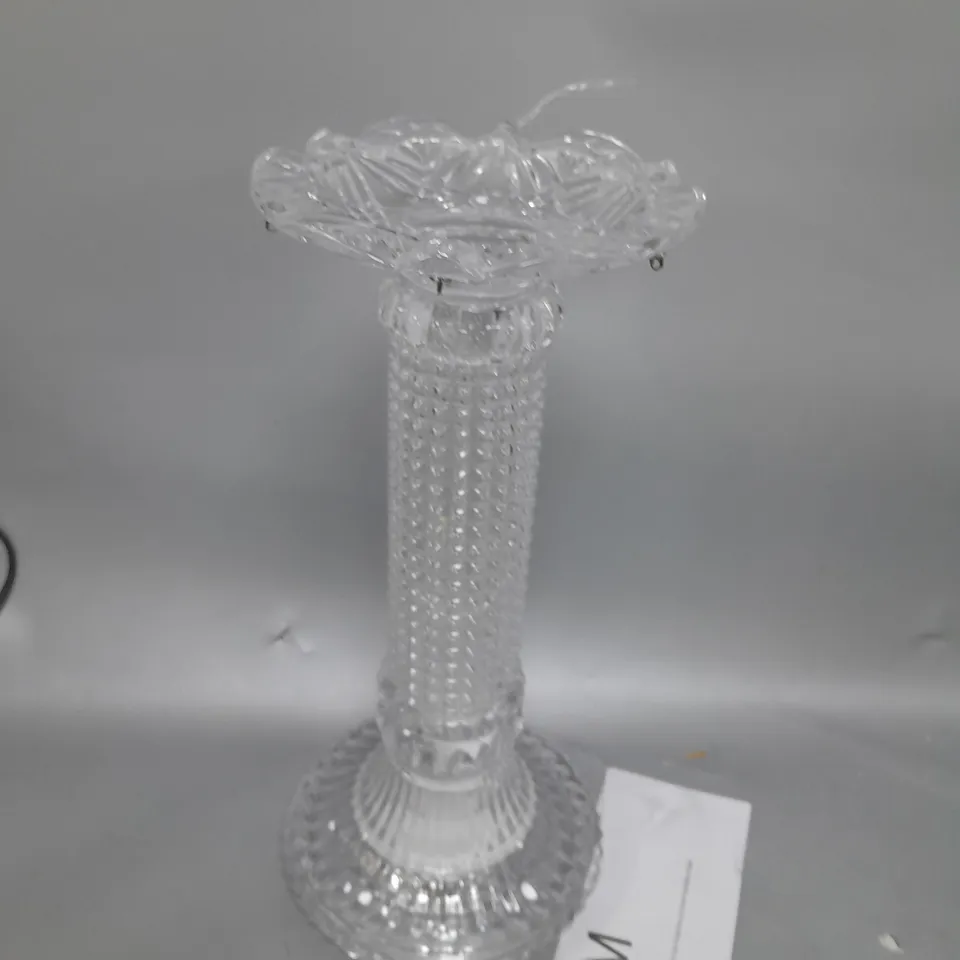 BOXED JULIAN MACDONALD PRE LIT GLASS LIGHT