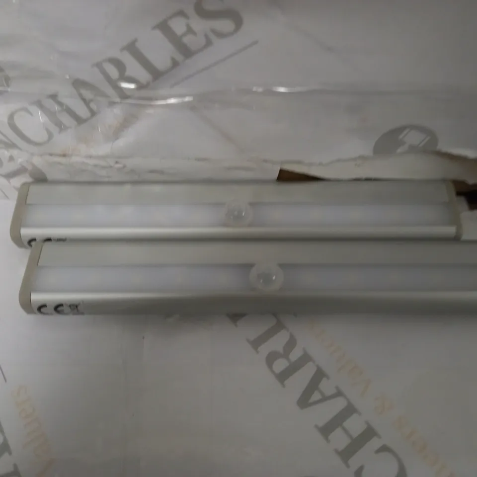 SFIXX BRUSHED ALUMINIUM PIR MOTION SENSOR LIGHTS