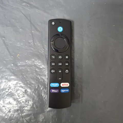 UNPACKAGED AMAZON FIRE TV REMOTE – BLACK WITH ALEXA BUTTON