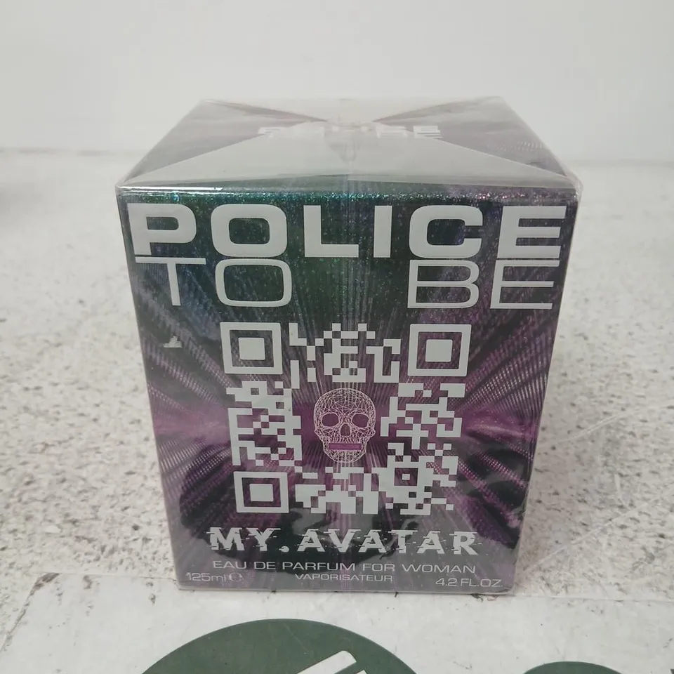 BOXED AND SEALED POLICE TO BE MY.AVATAR EAU DE PARFUM 125ML