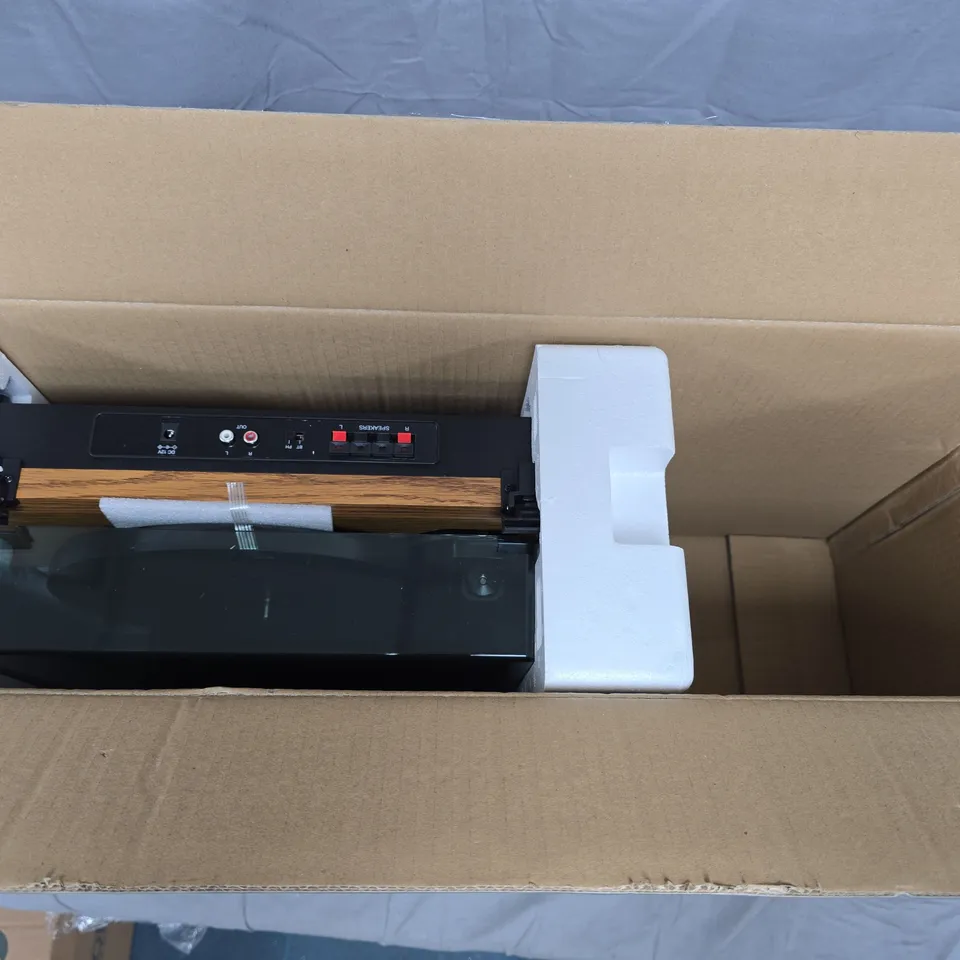 LENCO LS-300WD (V2) TURNTABLE WITH BLUETOOTH – BOXED