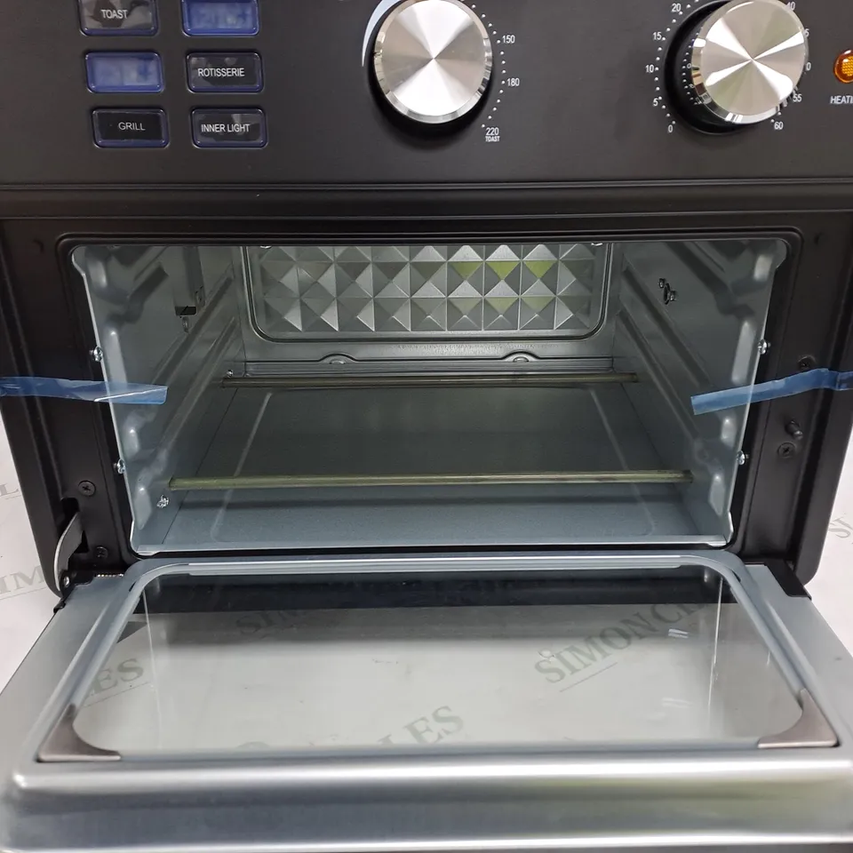 BOXED COOK'S ESSENTIAL 21-LITRE AIRFRYER OVEN IN BLACK