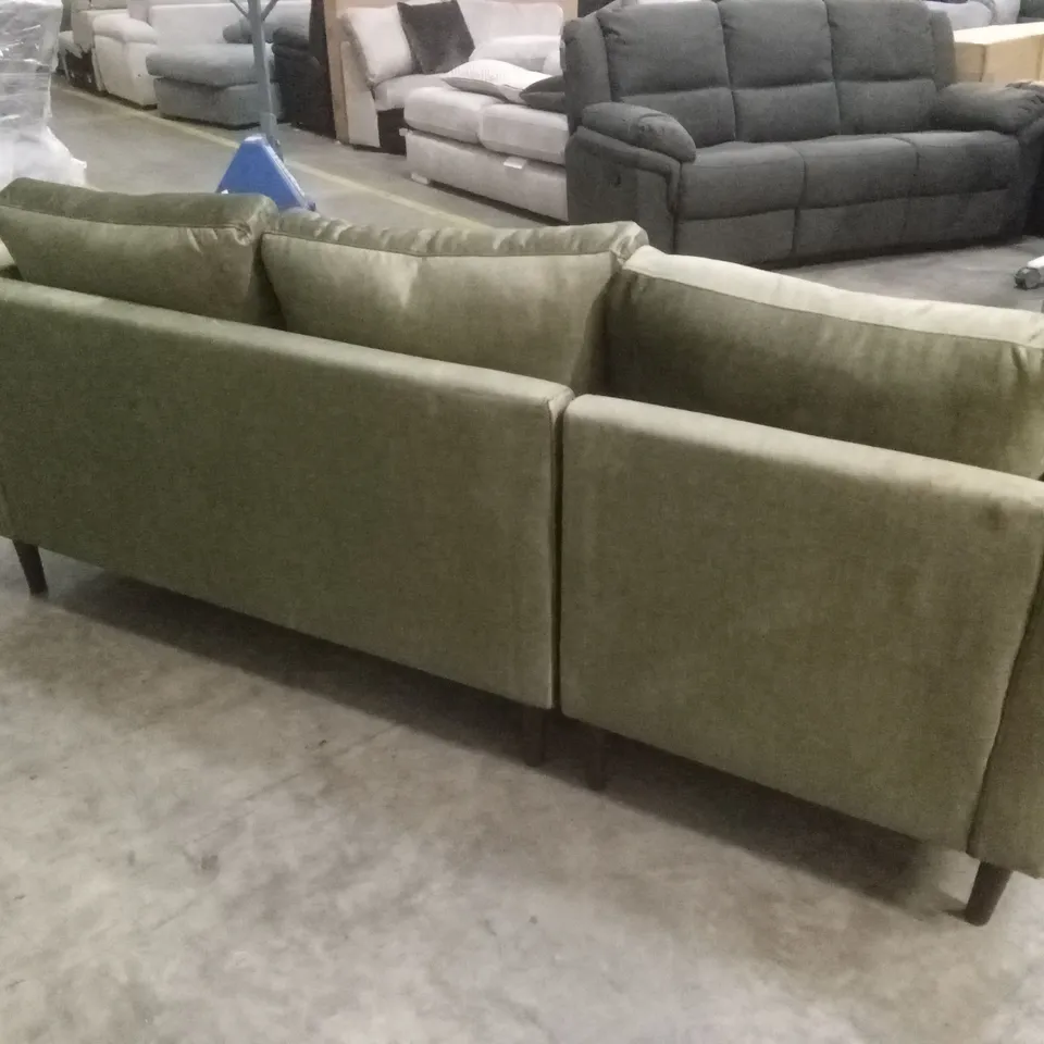 NEW ORLEANS FABRIC LEFT HAND CHAISE SOFA RRP £899
