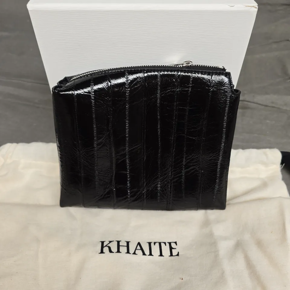 BOXED KHAITE BLACK BAG