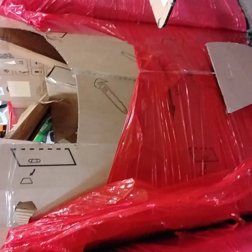 PALLET OF ASSORTED HOUSEHOLD GOODS AND PRODUCTS TO INCLUDE;FULL LENGTH MIRROR,STEAM CLEANER,ROLLER BLINDS