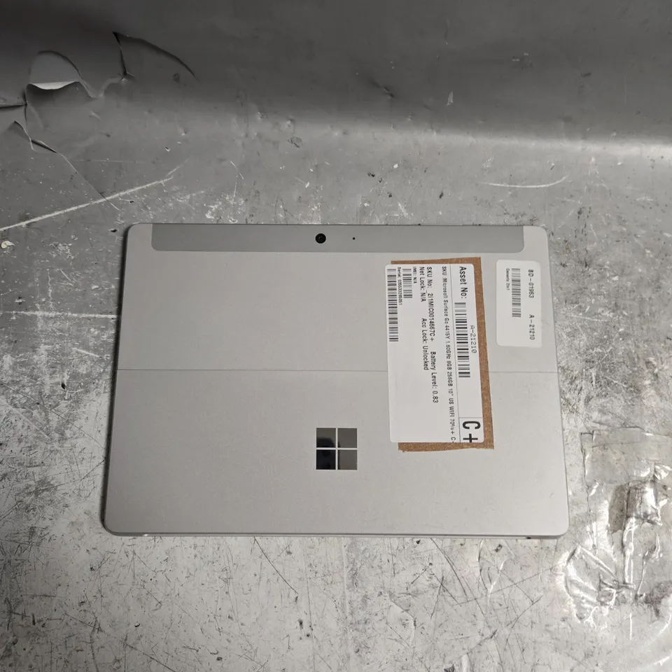 MICROSOFT SURFACE GO TABLET