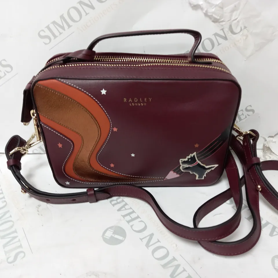 RADLEY LONDON RADLEY CREATES SMALL ZIPTOP CROSSBODY BAG DARK CHERRY