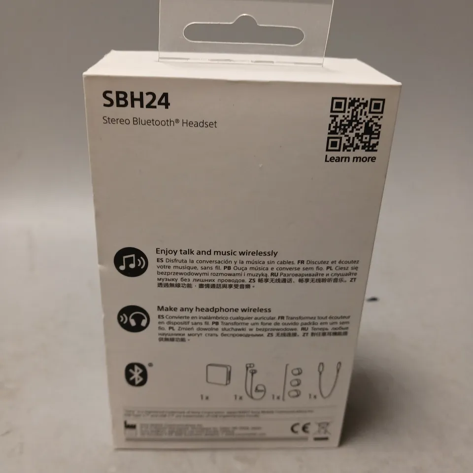 SONY STEREO BLUETOOTH HEADSET WHITE