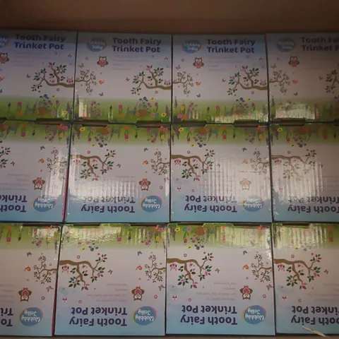 PALLET CONTAINING A VERY LARGE QUANTITY OF WOBBLY JELLY TOOTH FAIRY TRINKET POTS