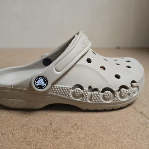 CROCS KIDS' WHITE CLOGS WITH BACKSTRAP - SIZE UNSPECIFIED