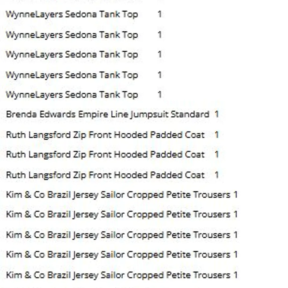 PALLET OF APPROXIMATELY 115 ITEMS OF ASSORTED CLOTHING AND ACCESSORIES TO INCLUDE;