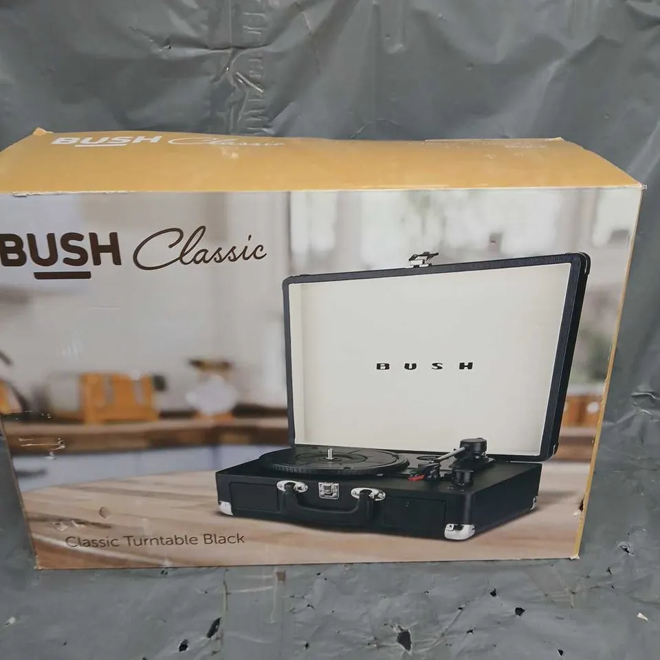 BUSH CLASSIC TURNTABLE - BLACK