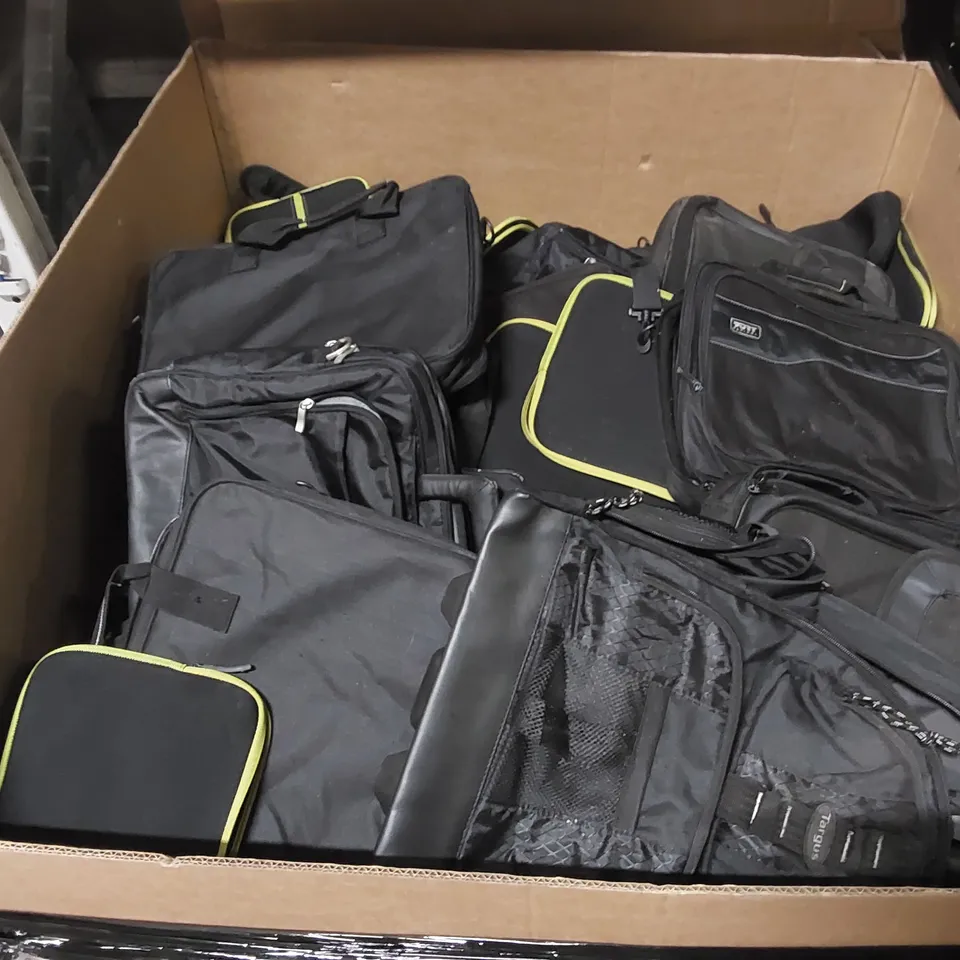 PALLET OF ASSORTED LAPTOP BAGS, BACKPACKS, SUITCASES ECT