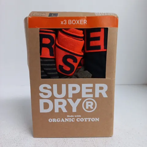SUPERDRY BOXERS β PACK OF 3 (L)