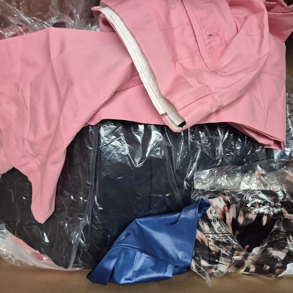 APPROXIMATELY 20 ASSORTED CLOTHING AND FASHION PRODUCTS IN VARIOUS STYLES AND SIZES - COLLECTION ONLY